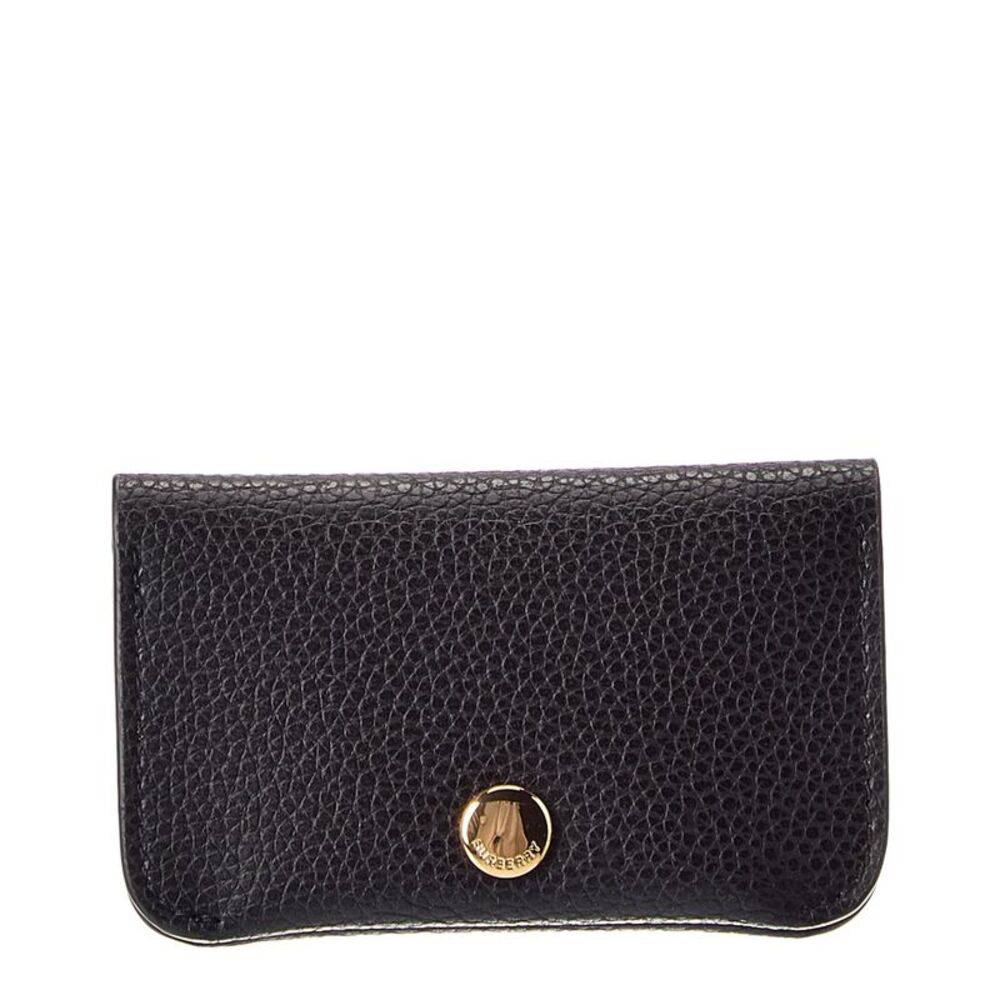 Burberry Leather Card Holder, Black